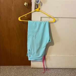 Light blue/green matching scrub pant